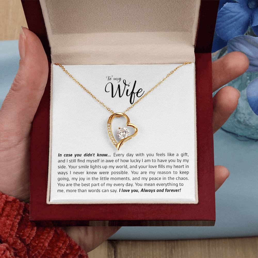 To My Wife Forever Love Gift