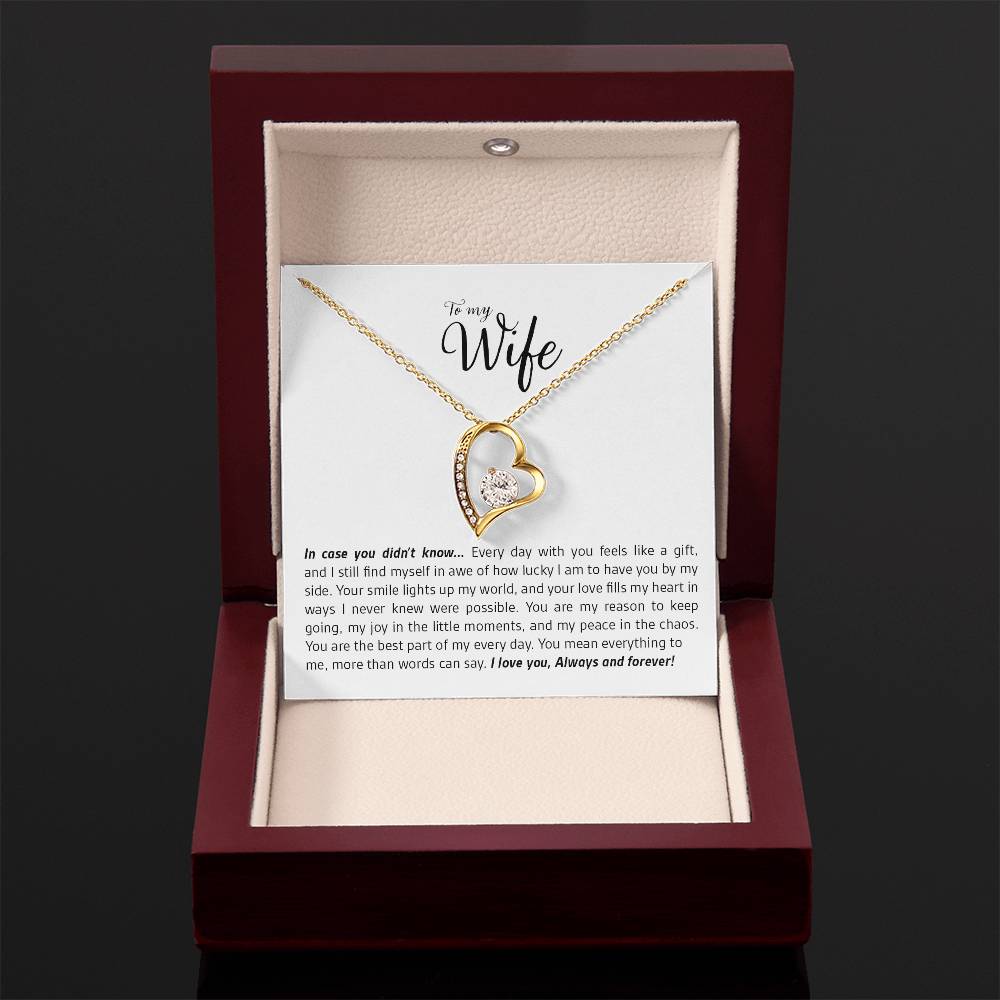 To My Wife Forever Love Gift