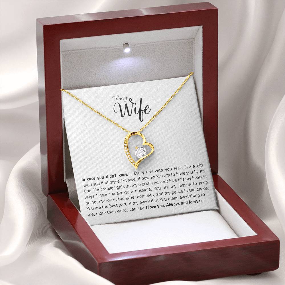 To My Wife Forever Love Gift