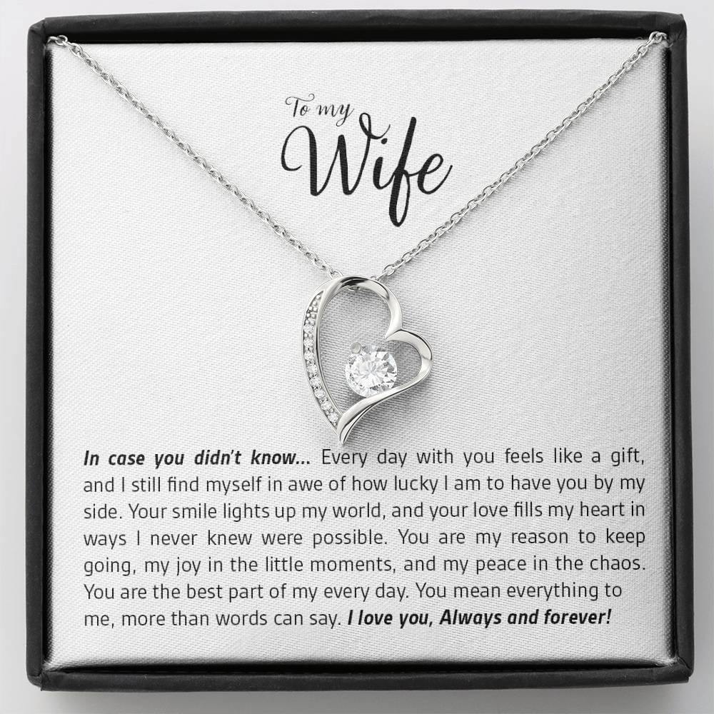 To My Wife Forever Love Gift