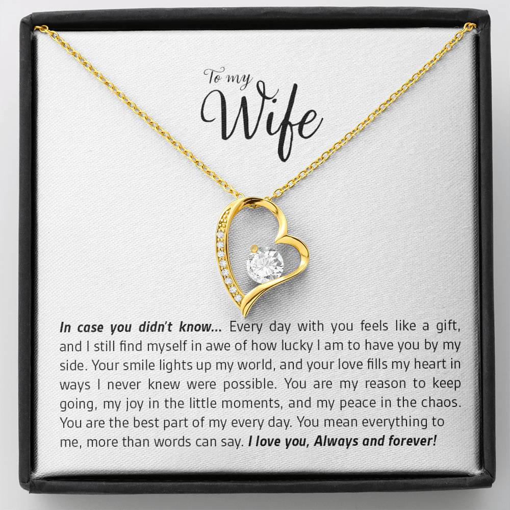 To My Wife Forever Love Gift