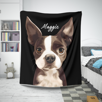 Want To Print Your Artwork in a 30x40 Inches Blanket Too?