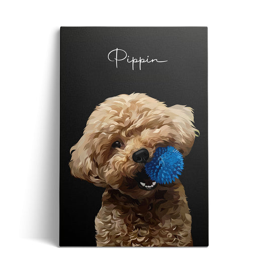 Pet Art Canvas Wrap