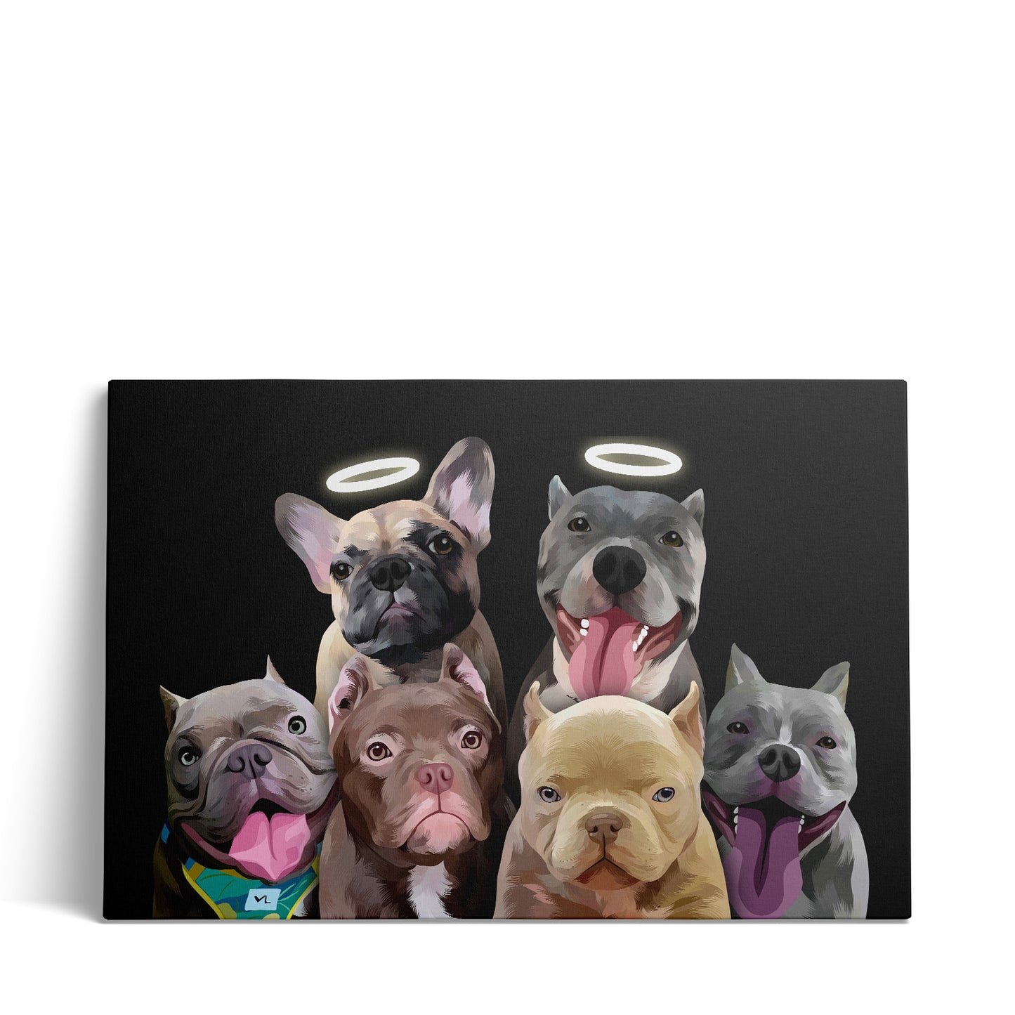 Pet Art Canvas Wrap