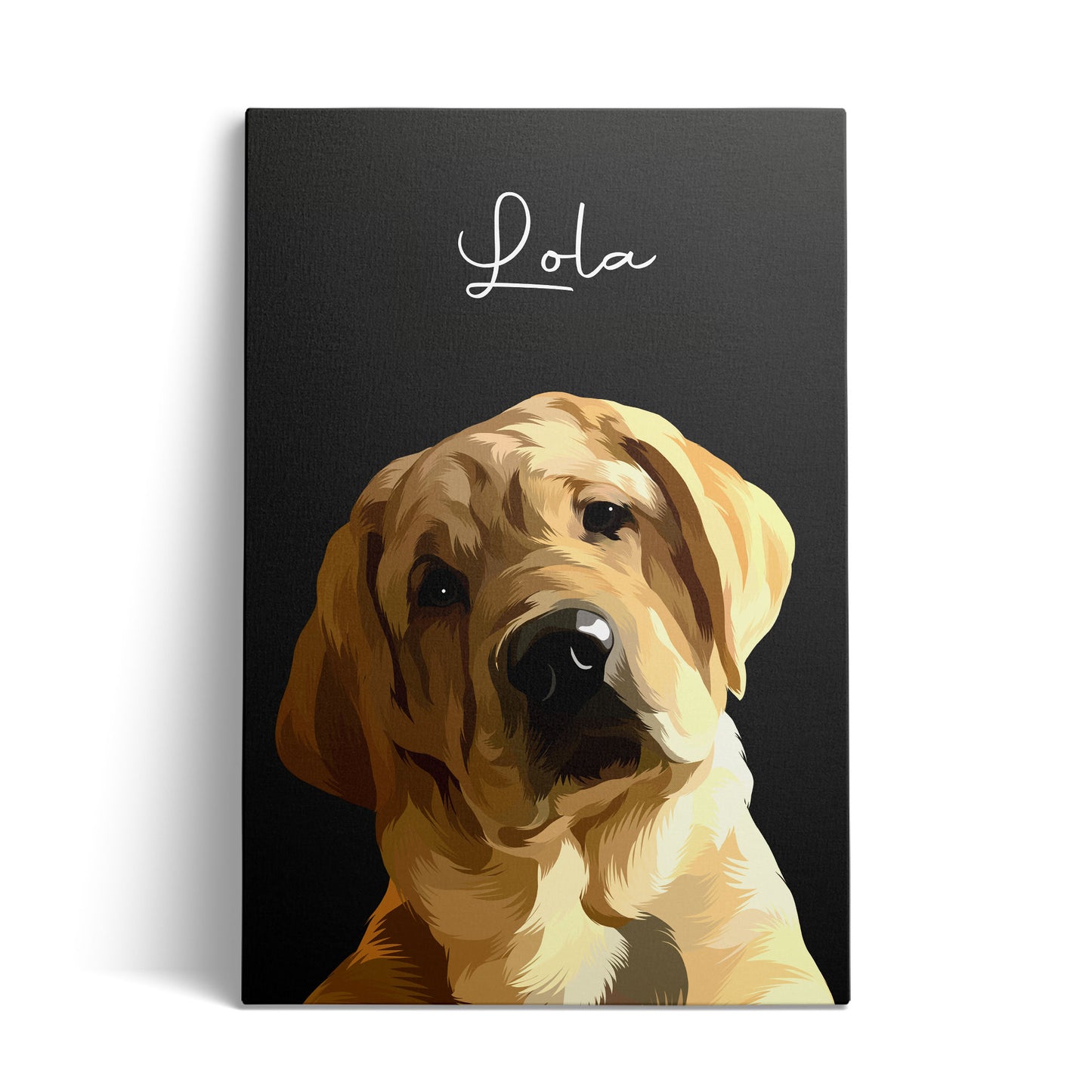 Pet Art Canvas Wrap