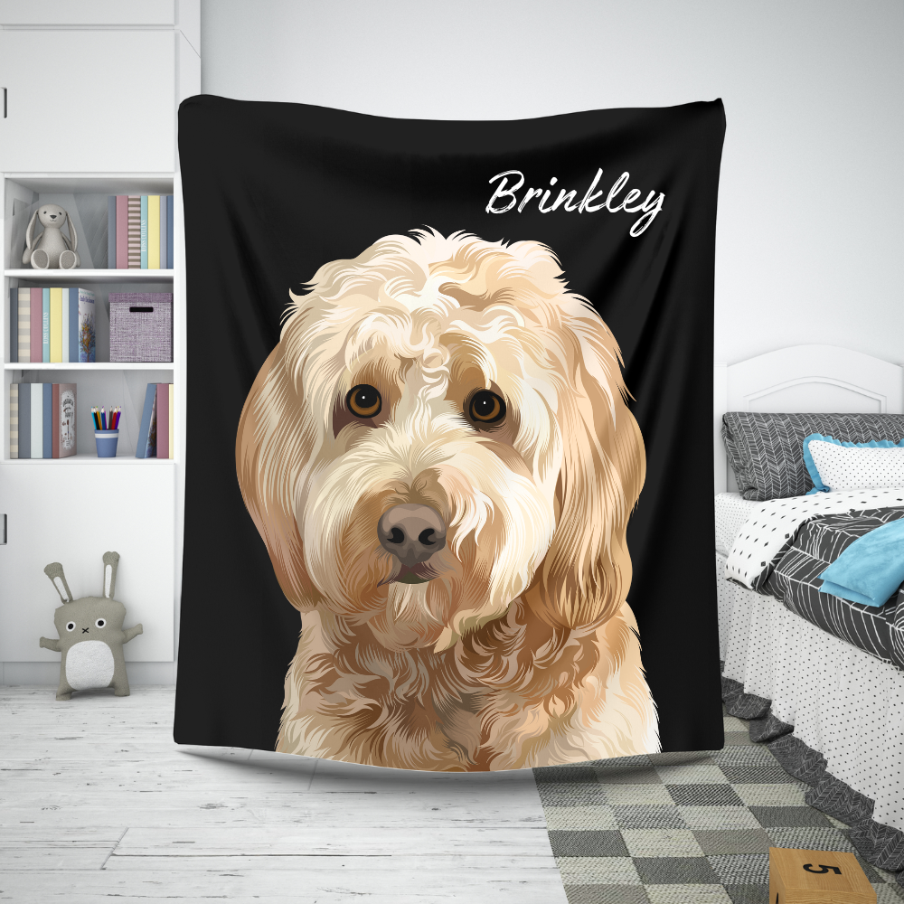 Want To Print Your Artwork in a 30x40 Inches Blanket Too?