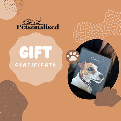 Petsonalised Gift Card