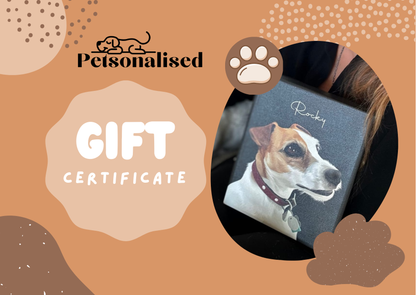 Petsonalised Gift Card