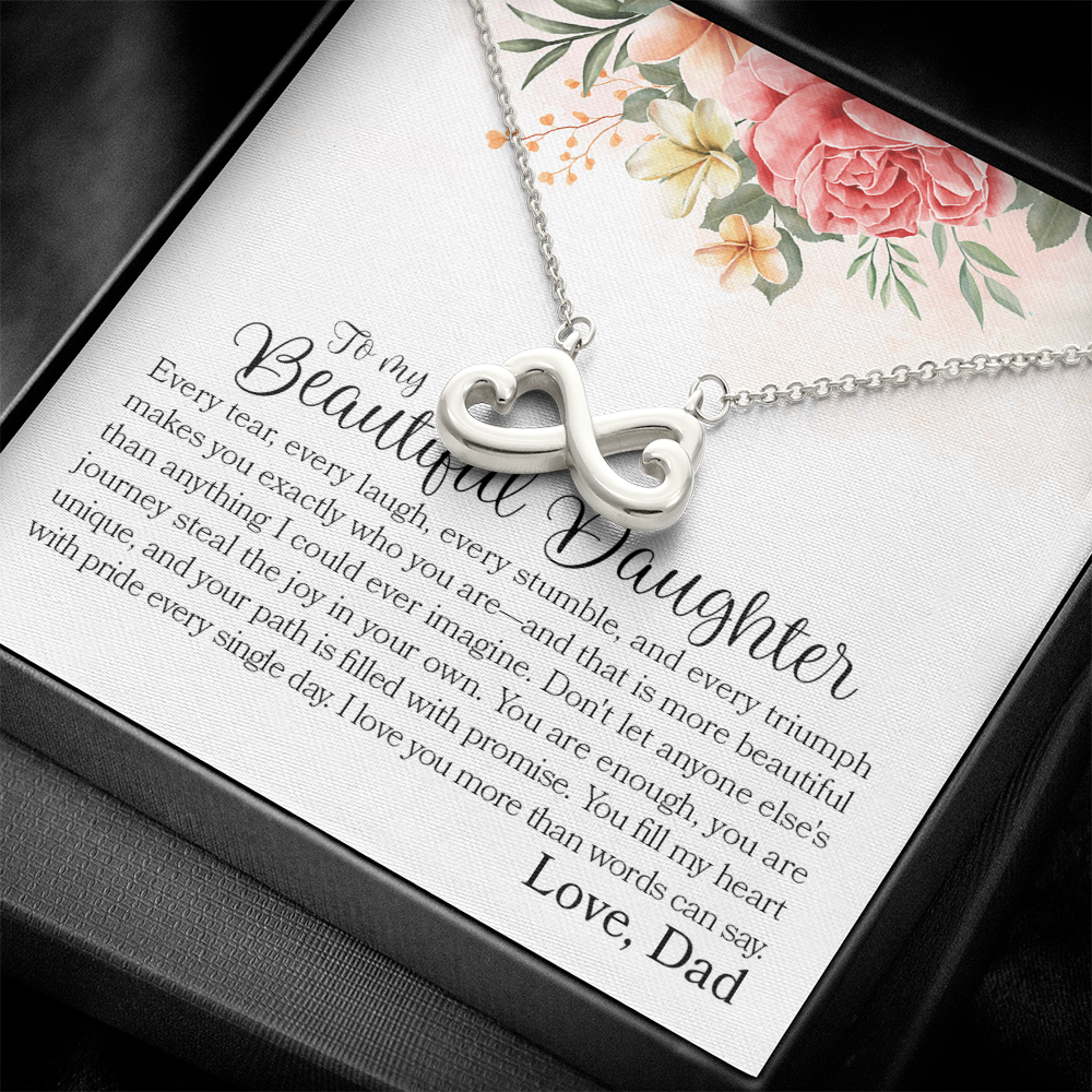 To My Daughter Luxury Gift Necklace