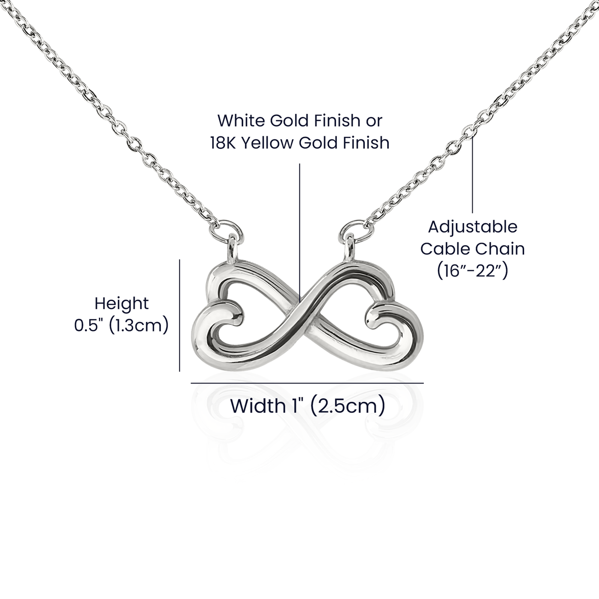 To My Daughter Luxury Gift Necklace