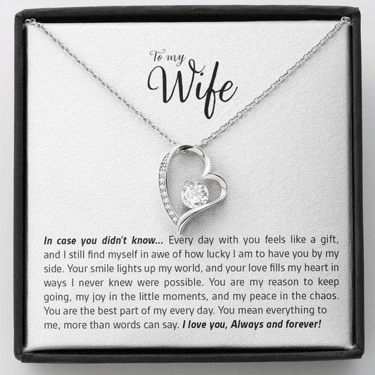 To My Wife Forever Love Gift