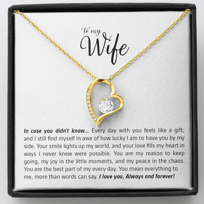 To My Wife Forever Love Gift